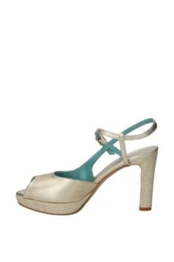 Armando olivieri Sandalo tacco Sveva Platino