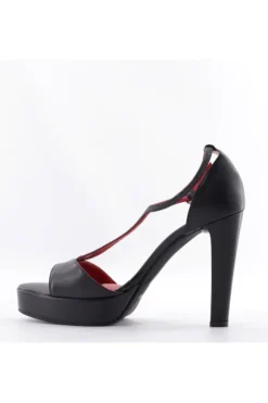 Armando olivieri Sandalo tacco Gioia Nero