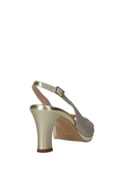 Armando olivieri Sandalo tacco 48734 Platino
