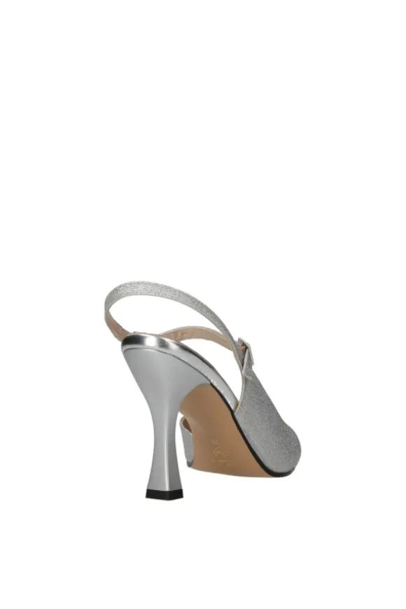 Armando olivieri Sandalo tacco 46422 Argento