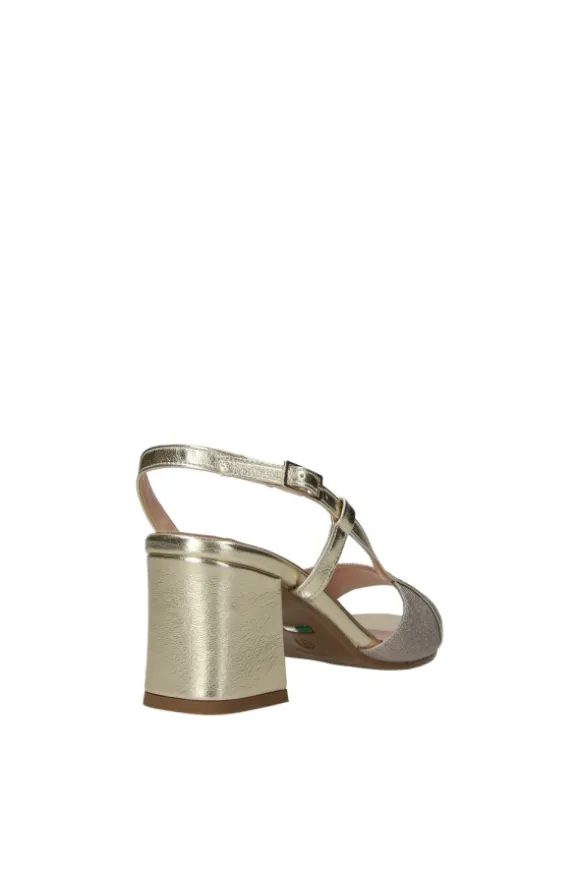 Armando olivieri Sandalo tacco 48750 Platino