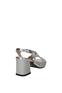 Armando olivieri Sandalo tacco 46413 Argento