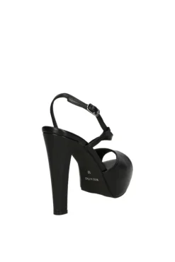 Armando olivieri Sandalo tacco Kelly Nero