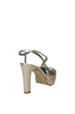 Armando olivieri Sandalo tacco Sveva Platino