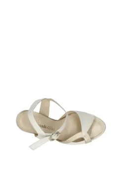 Armando olivieri Sandalo tacco Moda Burro