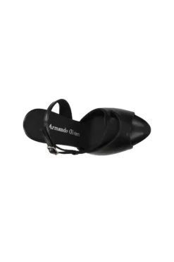 Armando olivieri Sandalo tacco Kelly Nero