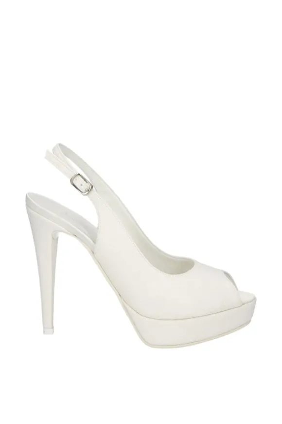 Armando olivieri Scarpa sposa Roby Bianco