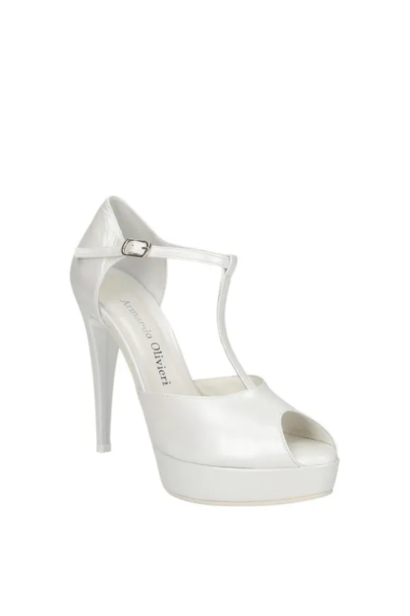 Armando olivieri Scarpa sposa 430 Bianco