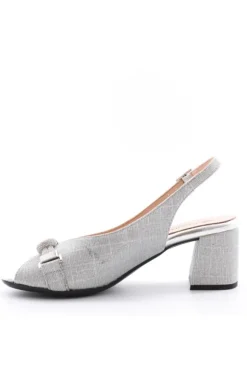 Confort Sandalo tacco 8542 Argento