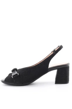 Confort Sandalo tacco 8542 Nero