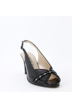 Confort Sandalo tacco 9382 V.nera