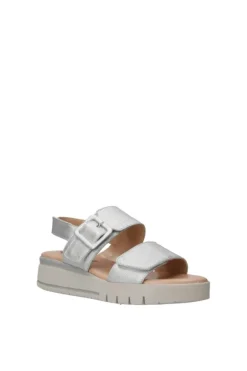 Confort Sandalo zeppa 7258 Argento