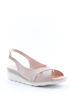 Confort Sandalo zeppa 7204 Beige