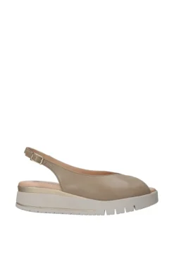 Confort Sandalo zeppa 7300 Champagne