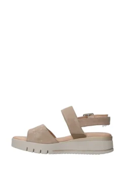 Confort Sandalo zeppa 7157 Champagne