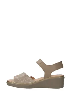 Confort Sandalo zeppa 7308 Champagne