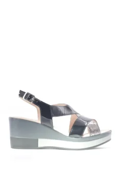 Confort Sandalo zeppa 7253 Nero