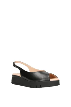 Confort Sandalo zeppa 7300 Nero