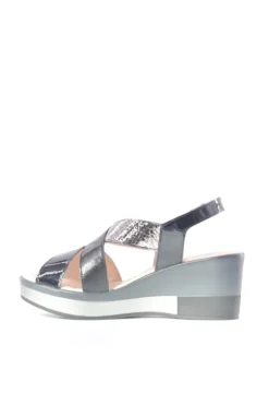 Confort Sandalo zeppa 7253 Nero