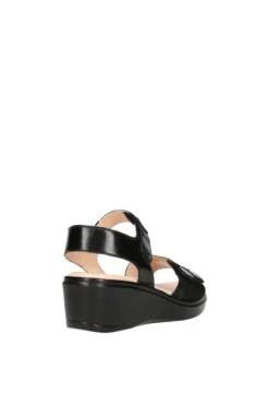 Confort Sandalo zeppa 7308 Nero