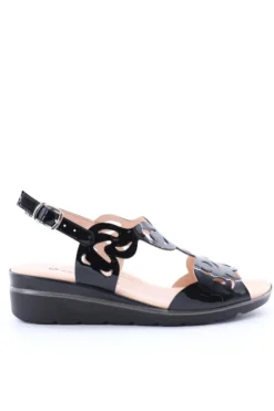 Confort Sandalo zeppa 7250 V.nera