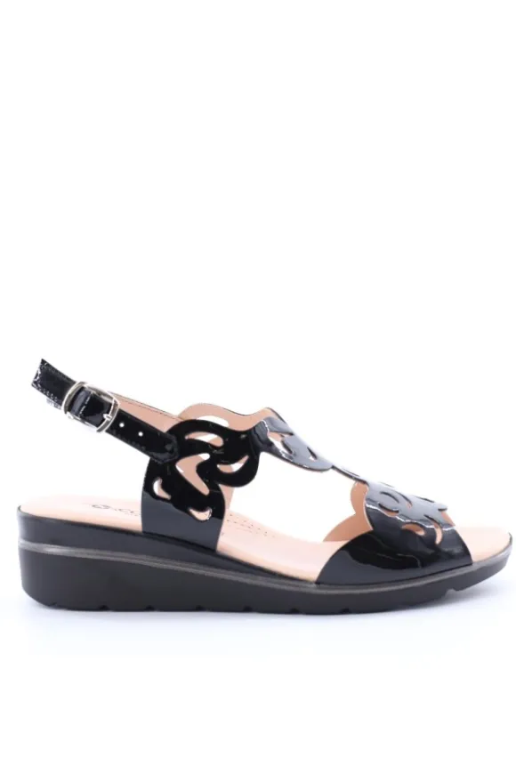 Confort Sandalo zeppa 7250 V.nera