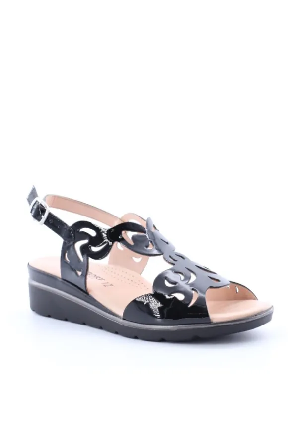 Confort Sandalo zeppa 7250 V.nera