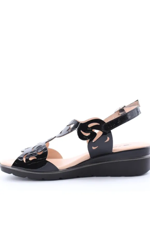 Confort Sandalo zeppa 7250 V.nera