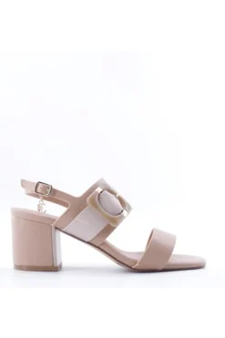 Coveri Sandalo tacco E418 Brown