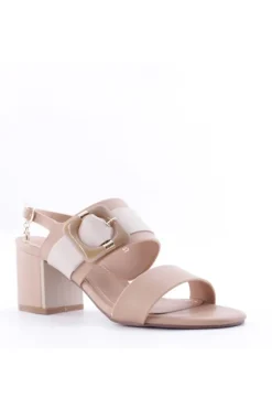 Coveri Sandalo tacco E418 Brown