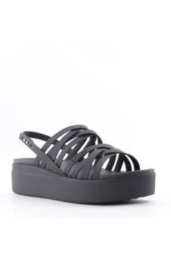 Crocs Sandalo zeppa 206751 Black