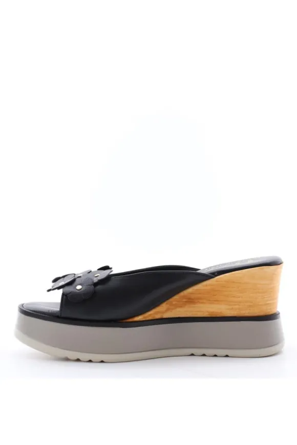 Donnaflo Ciabatta 98301 Nero