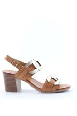 Donnaflo Sandalo tacco 0165 Coconut