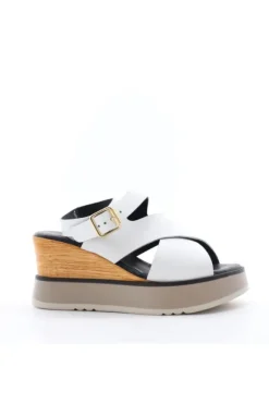 Donnaflo Sandalo zeppa 98207 Bianco