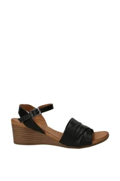 Donnaflo Sandalo zeppa 0266 Black