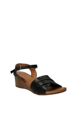 Donnaflo Sandalo zeppa 0266 Black