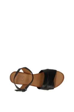 Donnaflo Sandalo zeppa 0266 Black