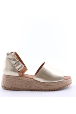 Donnaflo Sandalo zeppa 218 Gold