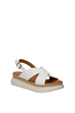 Donnaflo Sandalo zeppa 2626 Off white