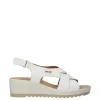 Enval Sandalo zeppa 57811 Bianco