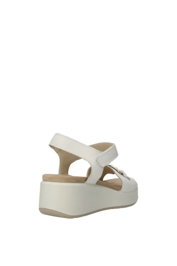 Enval Sandalo zeppa 77921 Bianco