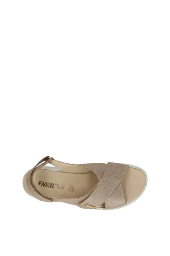 Enval Sandalo zeppa 77769 Champagne