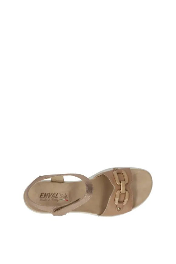 Enval Sandalo zeppa 77921 Corda