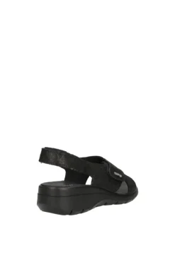 Enval Sandalo zeppa 77769 Nero