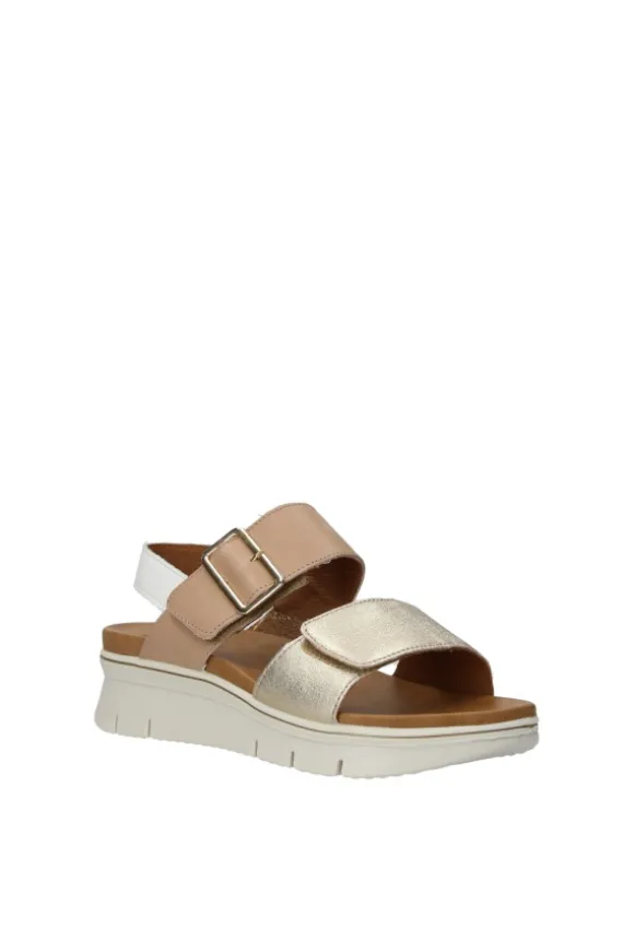 Enval Sandalo zeppa 57936 Platino