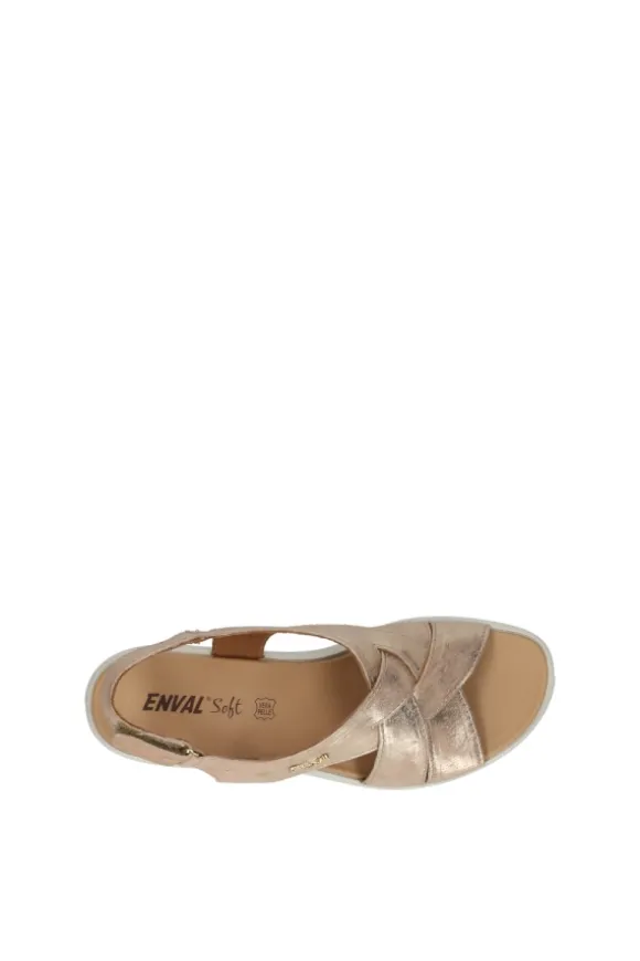 Enval Sandalo zeppa 57811 Sabbia