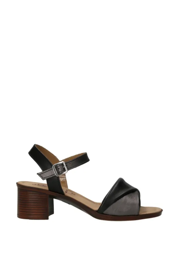 Florali Sandalo tacco Mn09 Peltro