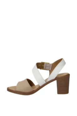 Florali Sandalo tacco Mt64 Nude