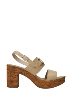 Florali Sandalo tacco T3475 Beige