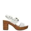 Florali Sandalo tacco T3475 Bianco